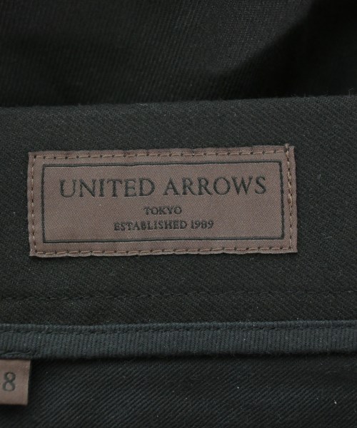 UNITED ARROWS（ユナイテッドアローズ）スラックス 黒 サイズ:48(L位) メンズ/2200653435893