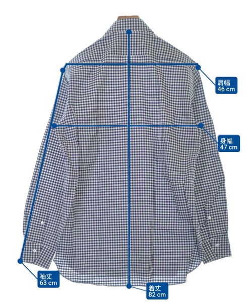 UNITED ARROWS（ユナイテッドアローズ）カジュアルシャツ 紺 サイズ:41(XL位) メンズ/2200666889256