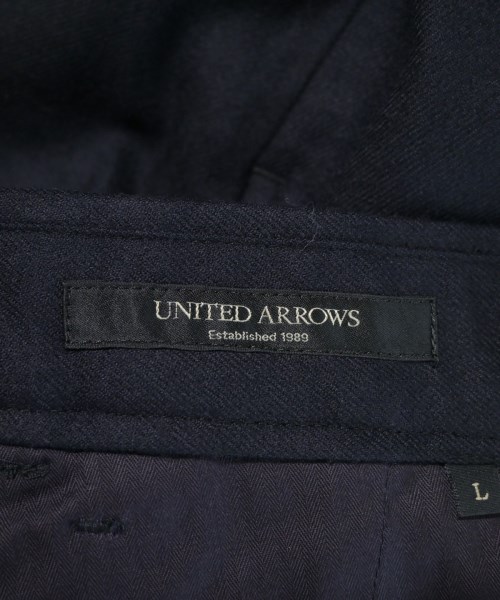 UNITED ARROWS（ユナイテッドアローズ）スラックス 紺 サイズ:L メンズ/2200666889423