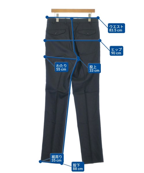 UNITED ARROWS（ユナイテッドアローズ）スラックス 紺 サイズ:L メンズ/2200666889423