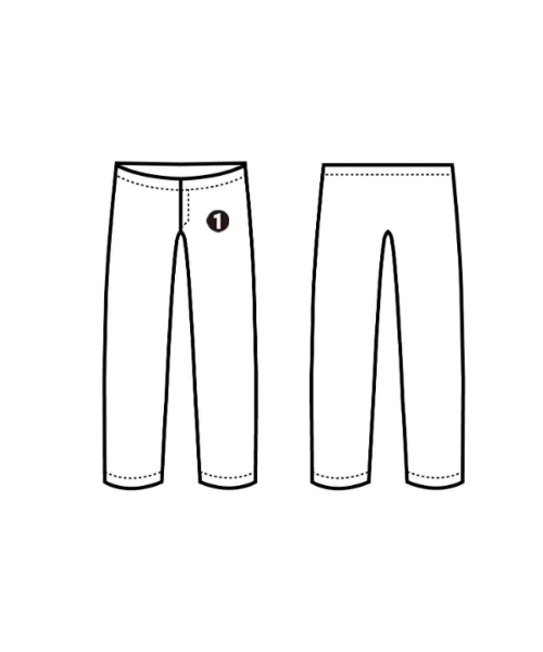 UNITED ARROWS（ユナイテッドアローズ）チノパン 白 サイズ:50(XL位) メンズ/2200666889447