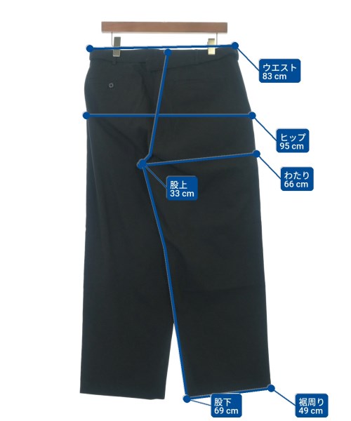 UNITED ARROWS（ユナイテッドアローズ）チノパン 黒 サイズ:L メンズ/2200666889454