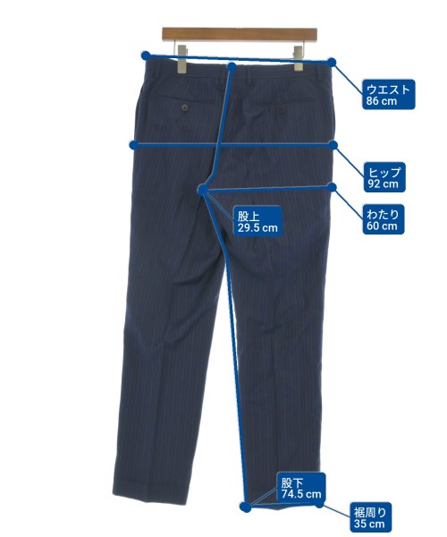 UNITED ARROWS（ユナイテッドアローズ）スラックス 紺 サイズ:-(L位) メンズ/2200669691108