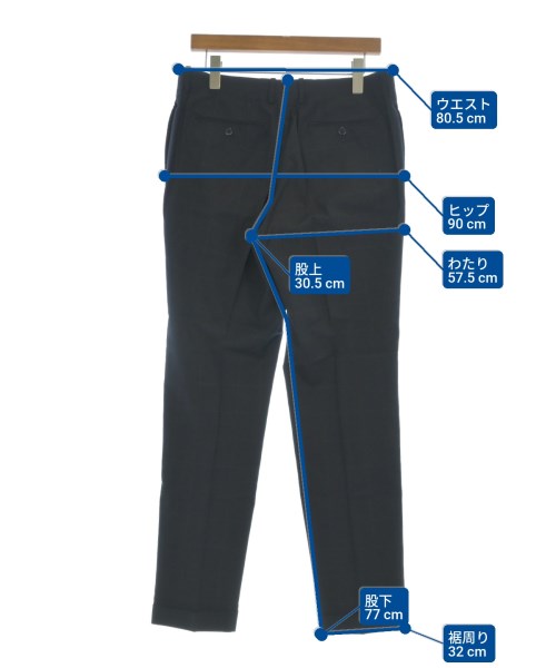 UNITED ARROWS（ユナイテッドアローズ）スラックス 紺 サイズ:50(XL位) メンズ/2200669691115