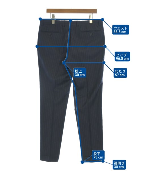 UNITED ARROWS（ユナイテッドアローズ）スラックス 紺 サイズ:-(L位) メンズ/2200669691139