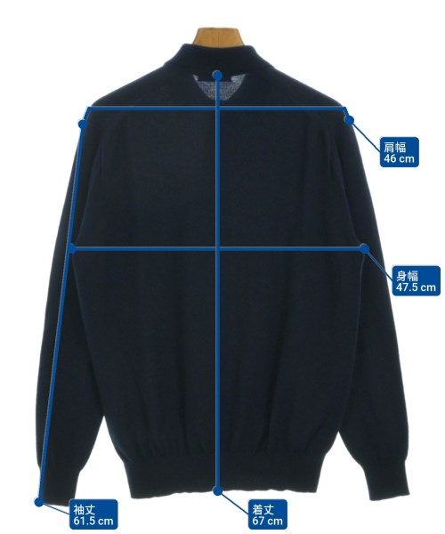 UNITED ARROWS（ユナイテッドアローズ）ニット・セーター 紺 サイズ:M メンズ/2200667283176