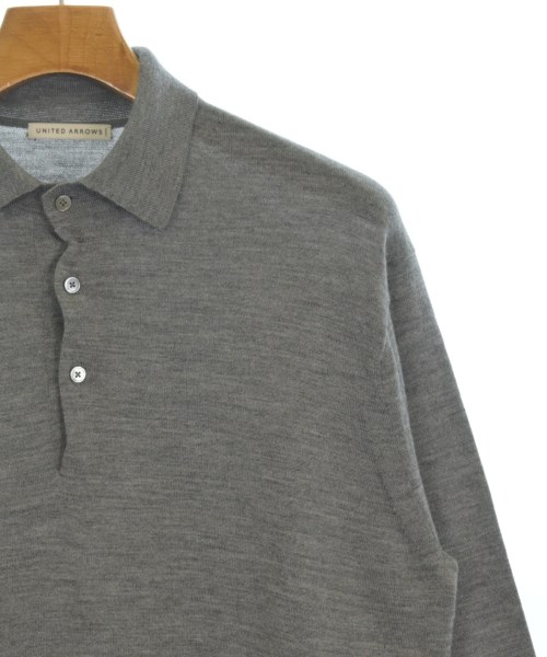 UNITED ARROWS（ユナイテッドアローズ）ニット・セーター グレー サイズ:M メンズ/2200667283183