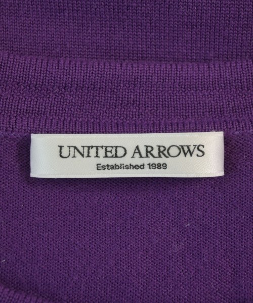 UNITED ARROWS（ユナイテッドアローズ）ニット・セーター 紫 サイズ:M メンズ/2200667283206