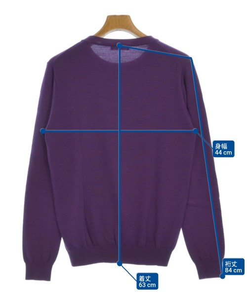 UNITED ARROWS（ユナイテッドアローズ）ニット・セーター 紫 サイズ:M メンズ/2200667283206