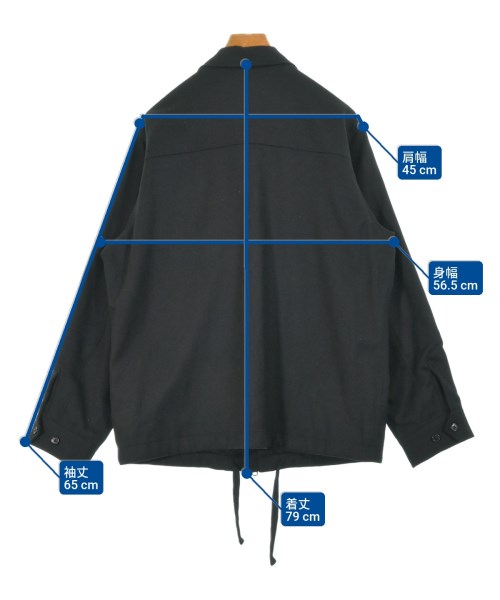 UNITED ARROWS（ユナイテッドアローズ）ブルゾン 黒 サイズ:L メンズ/2200671656027