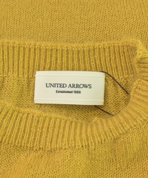UNITED ARROWS（ユナイテッドアローズ）ニット・セーター 黄 サイズ:L メンズ/2200729675093
