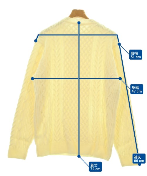 UNITED ARROWS（ユナイテッドアローズ）ニット・セーター 白 サイズ:XL メンズ/2200729675123