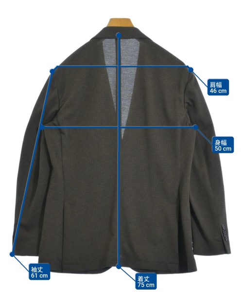 UNITED ARROWS（ユナイテッドアローズ）ジャケット 茶 サイズ:50(XL位) メンズ/2200730926016