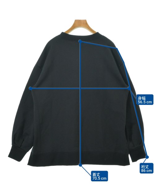 UNITED ARROWS（ユナイテッドアローズ）スウェット 黒 サイズ:F レディース/2200722776032