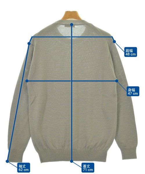 UNITED ARROWS（ユナイテッドアローズ）ニット・セーター グレー サイズ:M メンズ/2200730840107