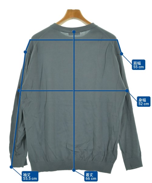 UNITED ARROWS（ユナイテッドアローズ）ニット・セーター 青 サイズ:XL メンズ/2200726134050