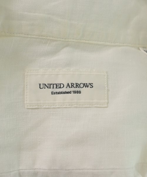 UNITED ARROWS（ユナイテッドアローズ）カジュアルシャツ 白 サイズ:XS メンズ/2200726405013