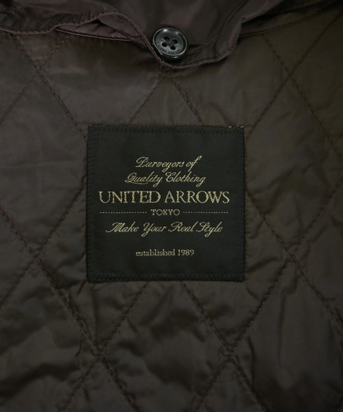 UNITED ARROWS（ユナイテッドアローズ）ステンカラーコート 茶 サイズ:S メンズ/2200733751011