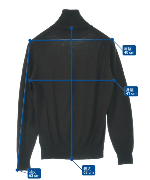 UNITED ARROWS（ユナイテッドアローズ）ニット・セーター 黒 サイズ:M メンズ/2200733866029