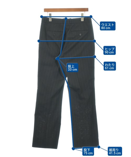 UNITED ARROWS（ユナイテッドアローズ）スラックス 黒 サイズ:L メンズ/2200734506023