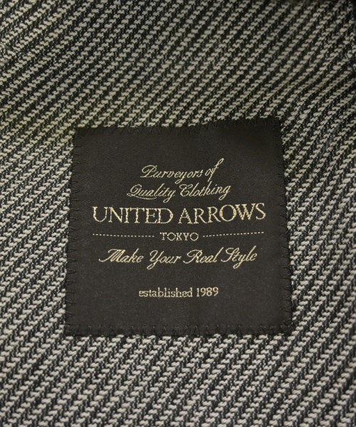 UNITED ARROWS（ユナイテッドアローズ）カジュアルジャケット 黒 サイズ:46(M位) メンズ/2200730659105