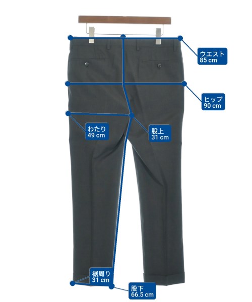 UNITED ARROWS（ユナイテッドアローズ）スラックス グレー サイズ:46(M位) メンズ/2200735988033