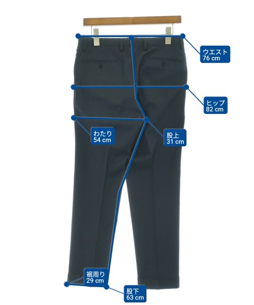 UNITED ARROWS（ユナイテッドアローズ）スラックス 紺 サイズ:44(S位) メンズ/2200724104123