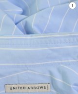 UNITED ARROWS（ユナイテッドアローズ）カジュアルシャツ 青 サイズ:M メンズ/2200729301190