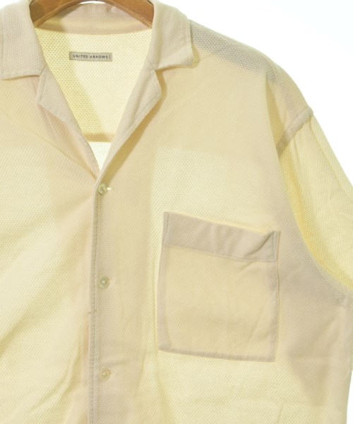 UNITED ARROWS（ユナイテッドアローズ）カジュアルシャツ ベージュ サイズ:M メンズ/2200730272076