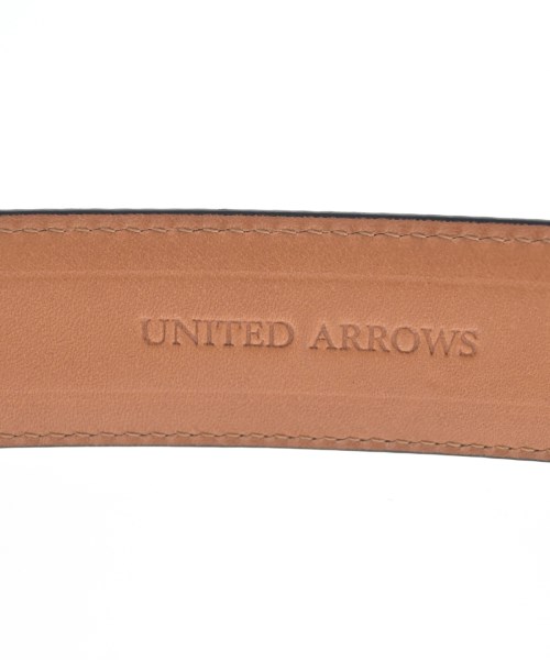 UNITED ARROWS（ユナイテッドアローズ）ベルト 黒 サイズ:36 メンズ/2200736934213