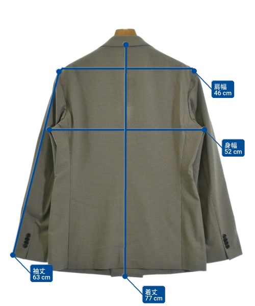 UNITED ARROWS（ユナイテッドアローズ）テーラードジャケット グレー サイズ:50(XL位) メンズ/2200736836067