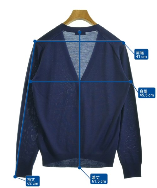 UNITED ARROWS（ユナイテッドアローズ）カーディガン 紺 サイズ:S メンズ/2200737895087