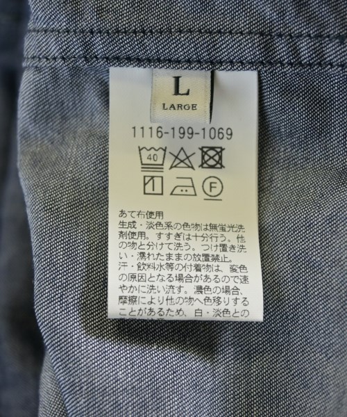 UNITED ARROWS（ユナイテッドアローズ）カジュアルシャツ 紺 サイズ:L メンズ/2200719021039