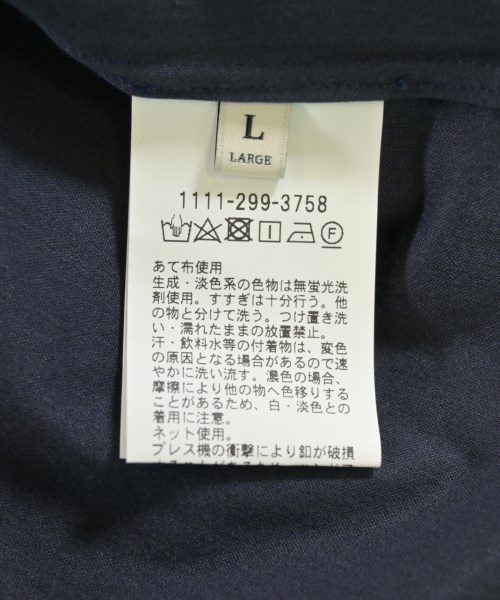 UNITED ARROWS（ユナイテッドアローズ）カジュアルシャツ 紺 サイズ:L メンズ/2200722388112