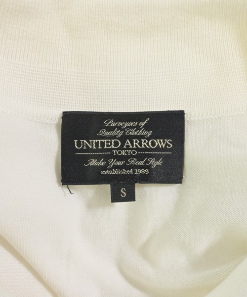 UNITED ARROWS（ユナイテッドアローズ）ポロシャツ 白 サイズ:S メンズ/2200722478059