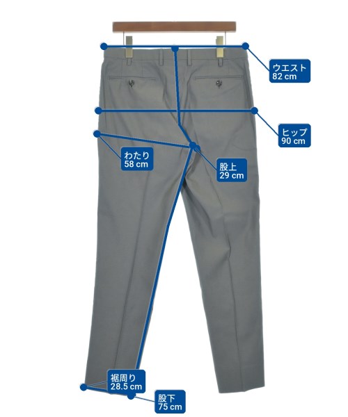 UNITED ARROWS（ユナイテッドアローズ）スラックス グレー サイズ:48(L位) メンズ/2200721117096