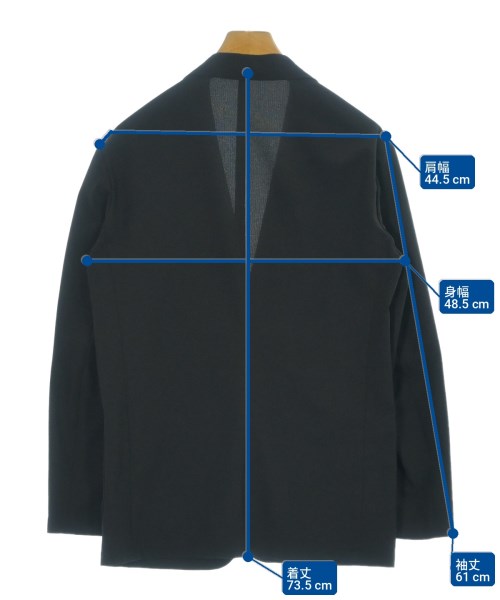 UNITED ARROWS（ユナイテッドアローズ）テーラードジャケット 黒 サイズ:L メンズ/2200720666038