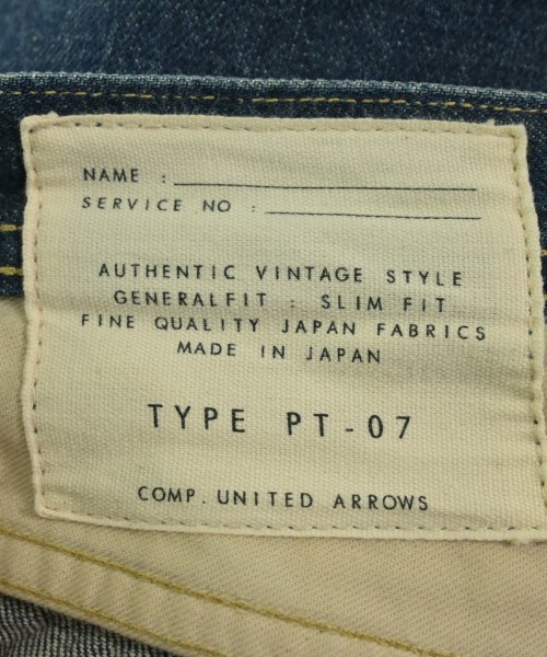 UNITED ARROWS（ユナイテッドアローズ）デニムパンツ 紺 サイズ:30(M位) メンズ/2200726710155