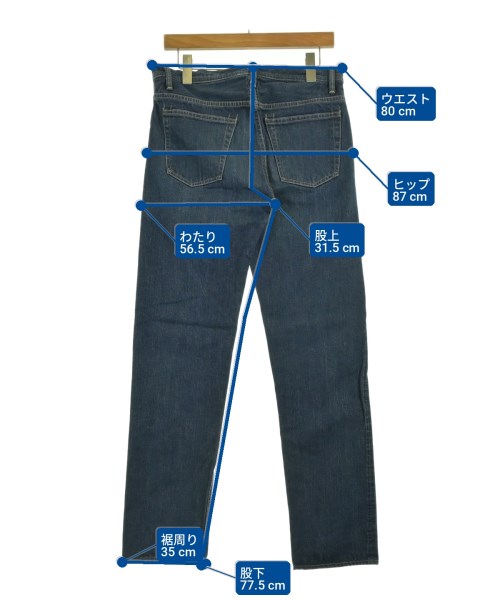 UNITED ARROWS（ユナイテッドアローズ）デニムパンツ 紺 サイズ:30(M位) メンズ/2200726710155