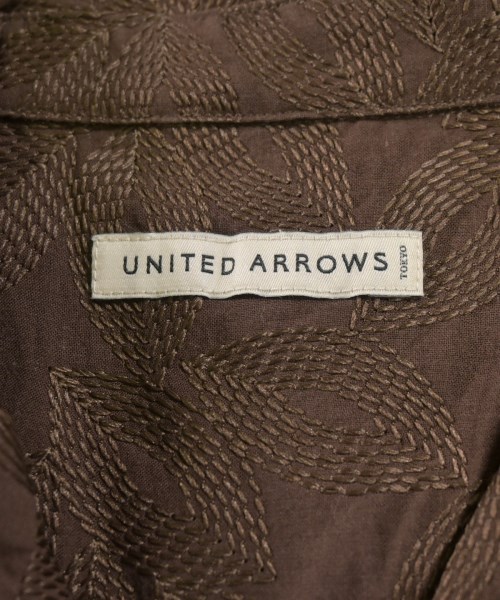UNITED ARROWS（ユナイテッドアローズ）カジュアルシャツ 茶 サイズ:M メンズ/2200727286017