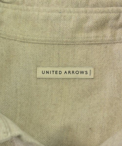 UNITED ARROWS（ユナイテッドアローズ）カジュアルシャツ ベージュ サイズ:L メンズ/2200727712066