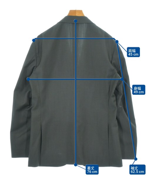 UNITED ARROWS（ユナイテッドアローズ）テーラードジャケット 緑 サイズ:48(L位) メンズ/2200726939020