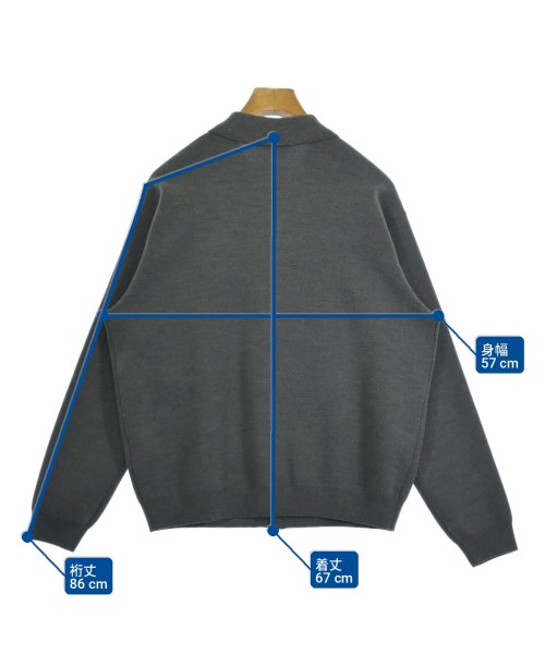 UNITED ARROWS（ユナイテッドアローズ）カーディガン グレー サイズ:M メンズ/2200725592042