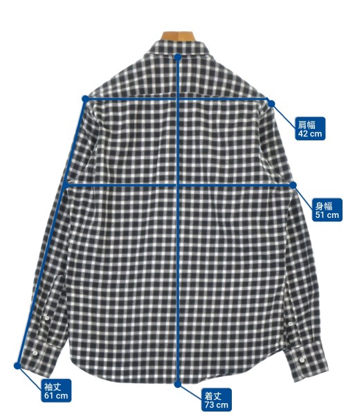 UNITED ARROWS（ユナイテッドアローズ）カジュアルシャツ 黒 サイズ:M メンズ/2200678988145