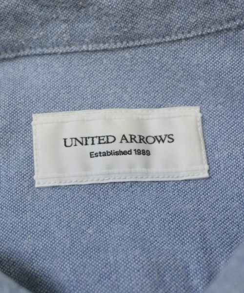 UNITED ARROWS（ユナイテッドアローズ）カジュアルシャツ 青 サイズ:L メンズ/2200678988169