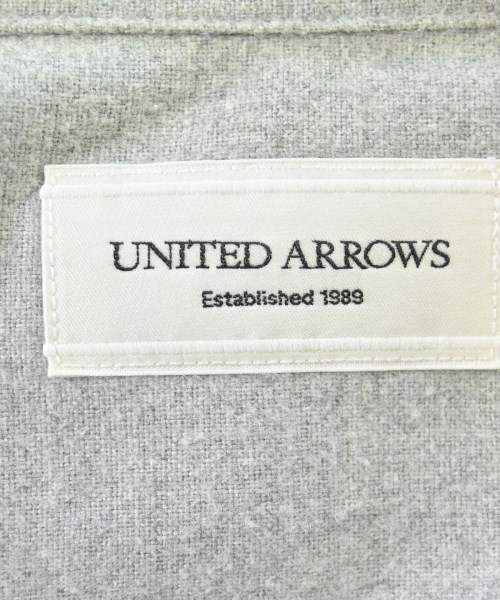 UNITED ARROWS（ユナイテッドアローズ）カジュアルシャツ グレー サイズ:M メンズ/2200682386128