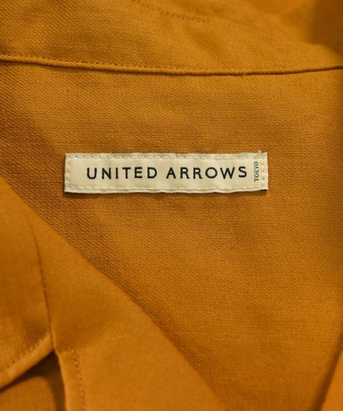 UNITED ARROWS（ユナイテッドアローズ）カジュアルシャツ オレンジ サイズ:M メンズ/2200682961172