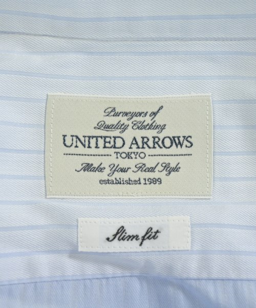 UNITED ARROWS（ユナイテッドアローズ）ドレスシャツ 青 サイズ:38(S位) メンズ/2200684728025