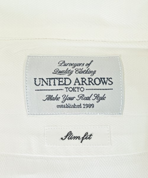 UNITED ARROWS（ユナイテッドアローズ）カジュアルシャツ 白 サイズ:38(S位) メンズ/2200681031036