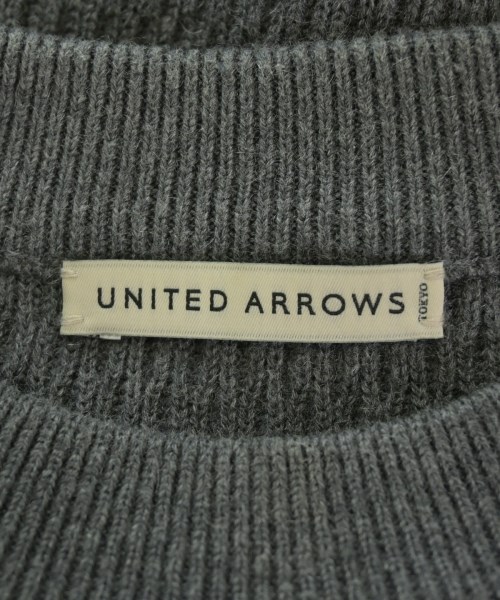 UNITED ARROWS（ユナイテッドアローズ）ニット・セーター グレー サイズ:S メンズ/2200681075092